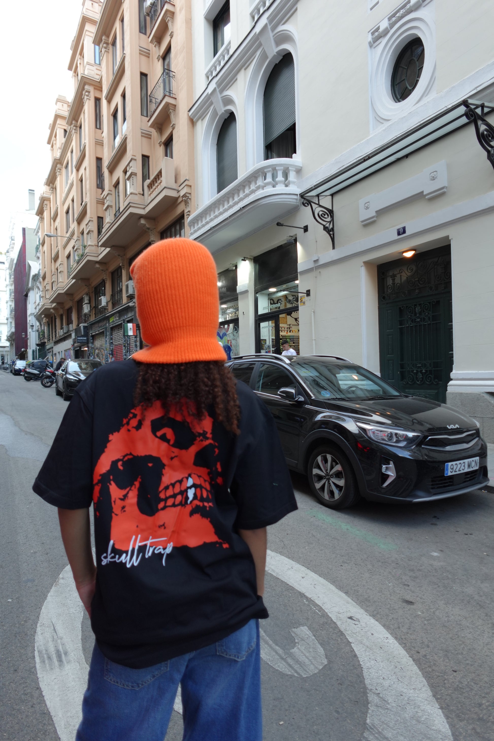 SKULL TRAP BLACK TEE