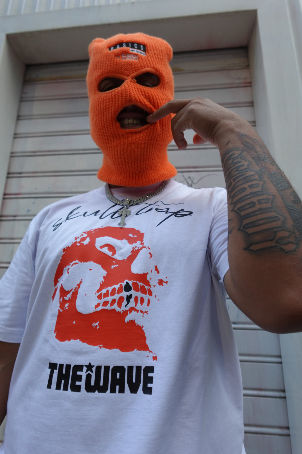 SKULL TRAP WHITE TEE